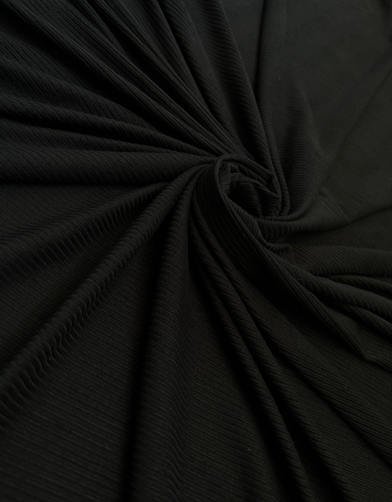 black rib knit fabric, black knit fabric for woman, black knit skirts, black knit baby dresses, knit blankets, knit by yards, premium knit, dark grey knit, knit in low price