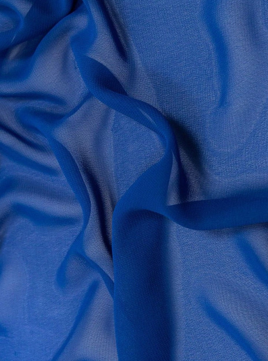 royal blue, dark blue chiffon, light blue chiffon, dark royal blue chiffon, chiffon for woman, chiffon for bride, premium chiffon, chiffon in low price, chiffon for party wear, chiffon for gown