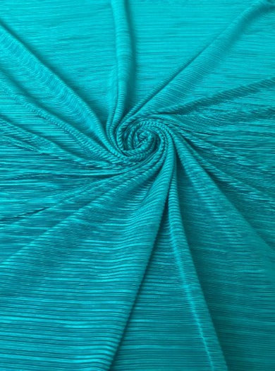 Teal Pleated Stretch Knit, blue Pleated Stretch Knit, light blue Pleated Stretch Knit, party wear Pleated Stretch Knit, shiny Pleated Stretch Knit for woman, Pleated Stretch Knit for bride, Pleated Stretch Knit on discount, Pleated Stretch Knit on sale, buy Pleated Stretch Knit online, Pleated Stretch Knit for gown