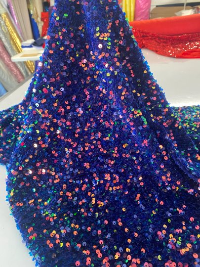 Iridescent Sequin on Velvet, rainbow Sequin on Velvet,  multicolor Sequin on Velvet, shinny Sequin on Velvet, Sequin on Velvet for woman, Sequin on Velvet for bride, Sequin on Velvet for party wear, Sequin on Velvet on discount, Sequin on Velvet in low price, buy Sequin on Velvet online